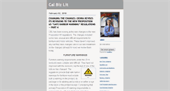 Desktop Screenshot of calbizlit.com